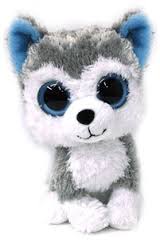 PELUCHE TY  HUSKY  15 CM