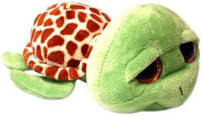 PELUCHE TY TURTLE 15 CM