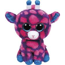 PELUCHE TY SKY PINK GIRAFE  15 CM