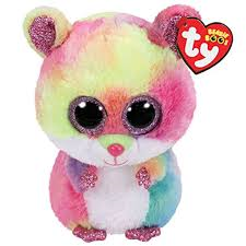 PELUCHE TY RODNEY MUL. HAMSTER  15 CM