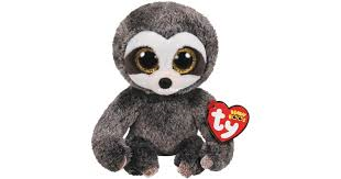 PELUCHE TY DANGLER GREY SLOTH  15 CM