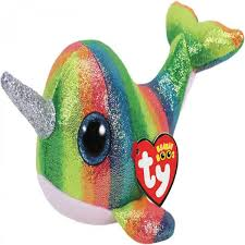 PELUCHE TY  NORI NARWHAL  15 CM