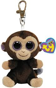 LLAVERO TY COCONUT BRW MONKEY 12 CM