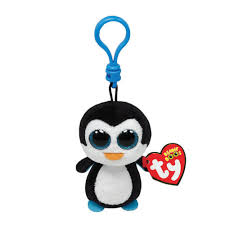 LLAVERO TY WADDLES PENGUIN   10 CM