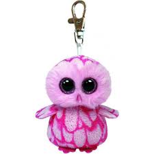 LLAVERO TY PINK OWL 10 CM