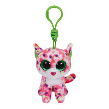 LLAVERO TY SOPHIE  PINK CAT  10 CM