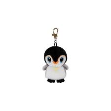 LLAVERO TY PONGO PENGUIN 10 CM