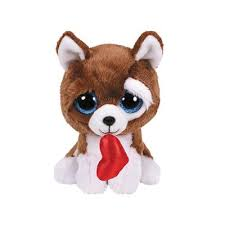 PELUCHE TY SMOOTCHES DOG 15 CM