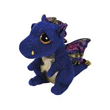 PELUCHE TY SAFFIRE DRAGON  15 CM