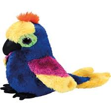 PELUCHE TY WINNIE PARROT  15 CM