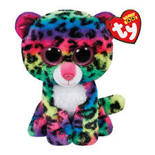 PELUCHE TY DOTTY LEOPARD 15 CM