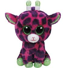 PELUCHE TY PINK GIRAFE  15 CM