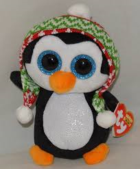 PELUCHE TY PENELOPE PENGUIN  15 CM