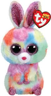 PELUCHE TY BLOOMY PASTEL BUNNY 15 CM