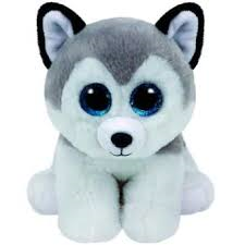 PELUCHE TY BABIES BUFF HUSKY  15 CM