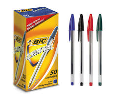 BOLIGRAFO  BIC CRISTAL NEGRO ( 50 u )