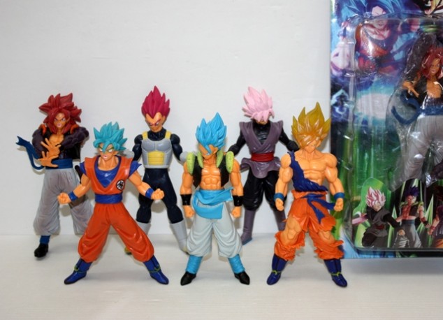 FIGURA DRAGON BALL SURTIDA X7 MOD 59447 18 Cms