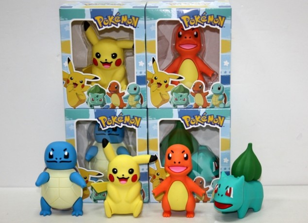 POKEMON MUÑECO EVOLUCION EN CAJA X4 ( EXP12) 55105