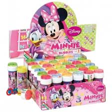 POMPAS DE JABON MINNIE ( 36 u )