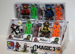 FIGURA NINJA MAGIC ( 12 u )