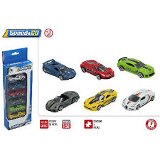 SET 6  COCHES METAL SURTIDOS ( ** NO **) 