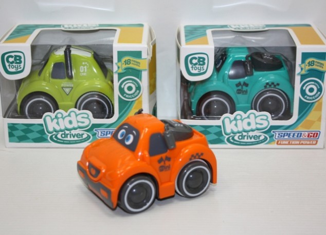 COCHE INFANTIL FRICCION 3 MODELOS 45521 X12