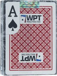 JOC CARTES POKER PLASTIC WPT