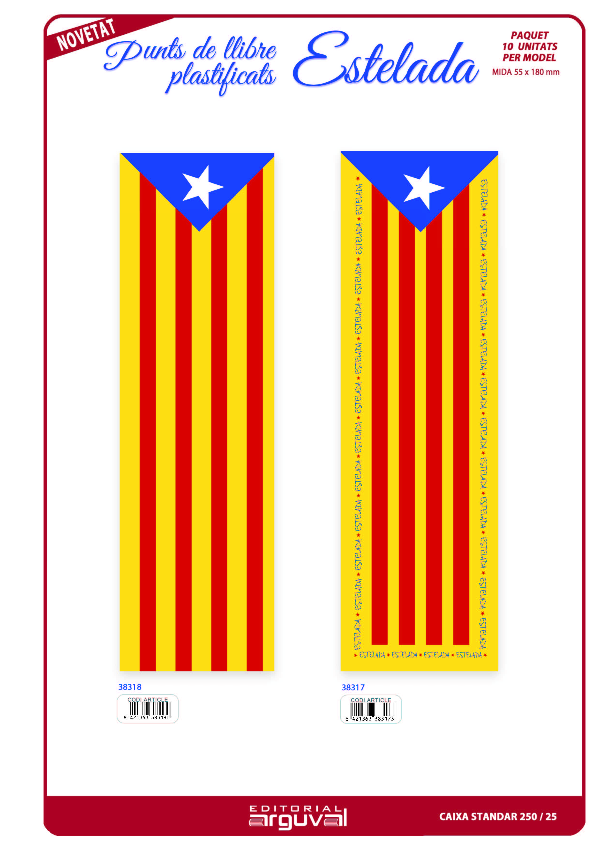 PUNT DE LLIBRE ESTELADA