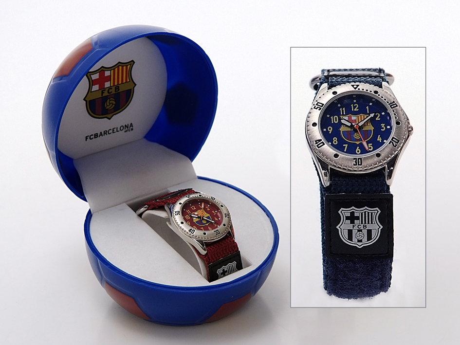 RELOJ PULSERA CABALLERO  VELCRO FCB 7001056