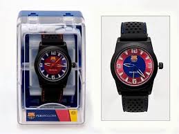 RELOJ PULSERA CADETE FCB AZUL