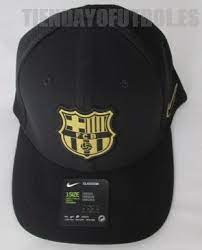 GORRA  FCB BLACK  JUNIOR  ( 22-23 ) ( ESCUDO DORAD