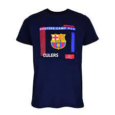 CAMISETA BARÇA TEST MARINO T-XL