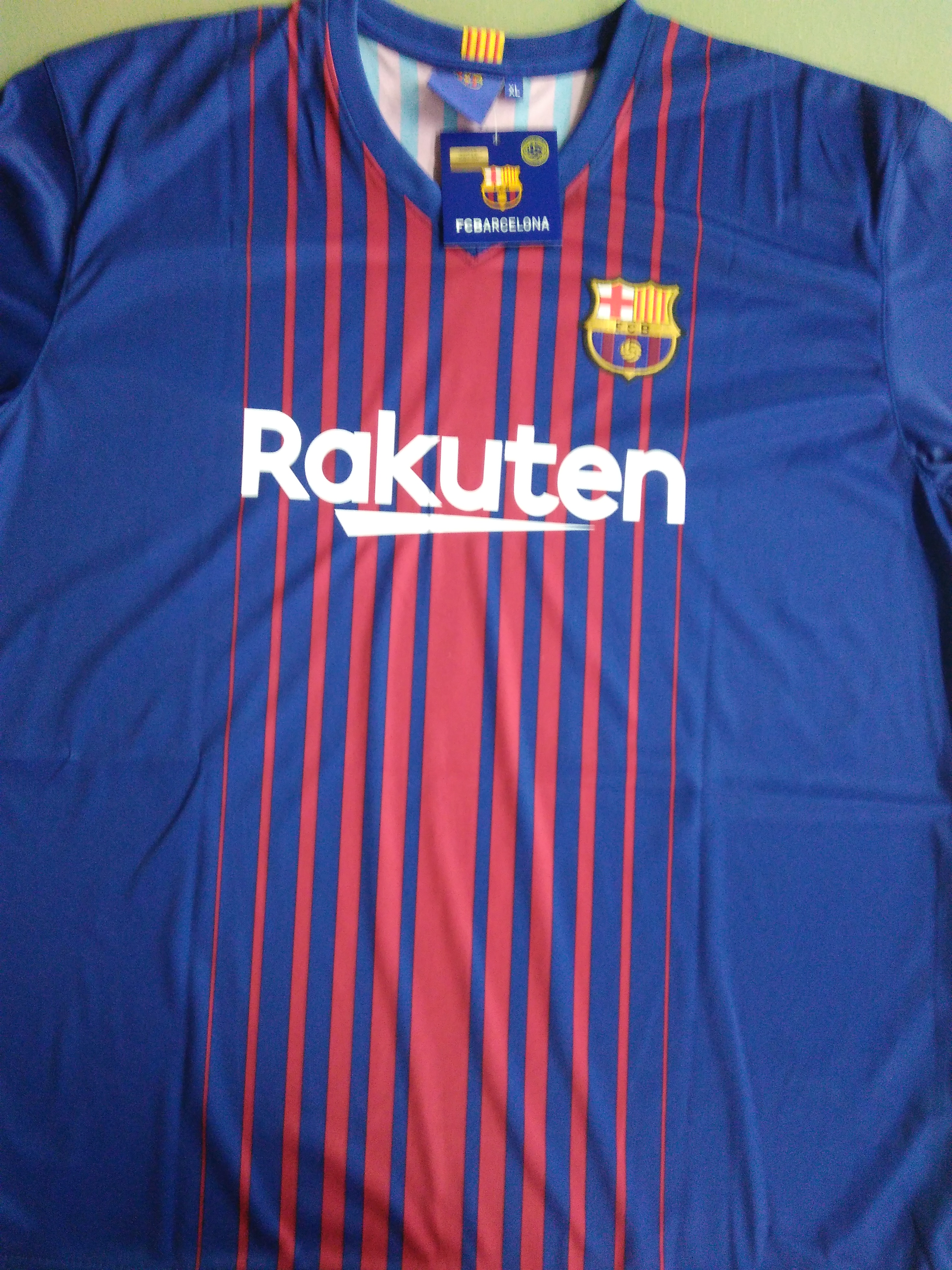 CAMISETA 17-18  FCB 1º EQ MESSI T-M