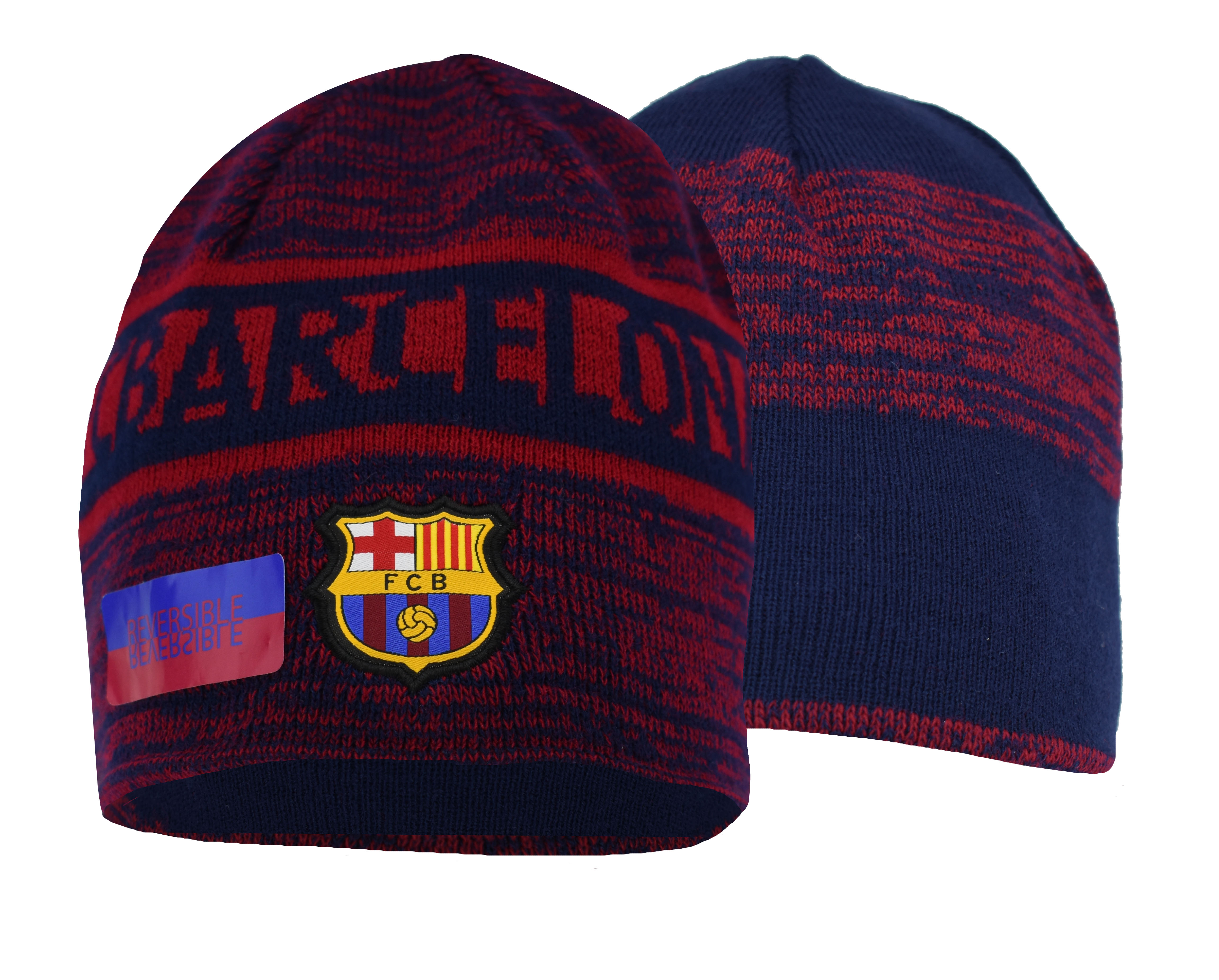 GORRO LANA F.C.B. REVERSIBLE Nº2  L / XL