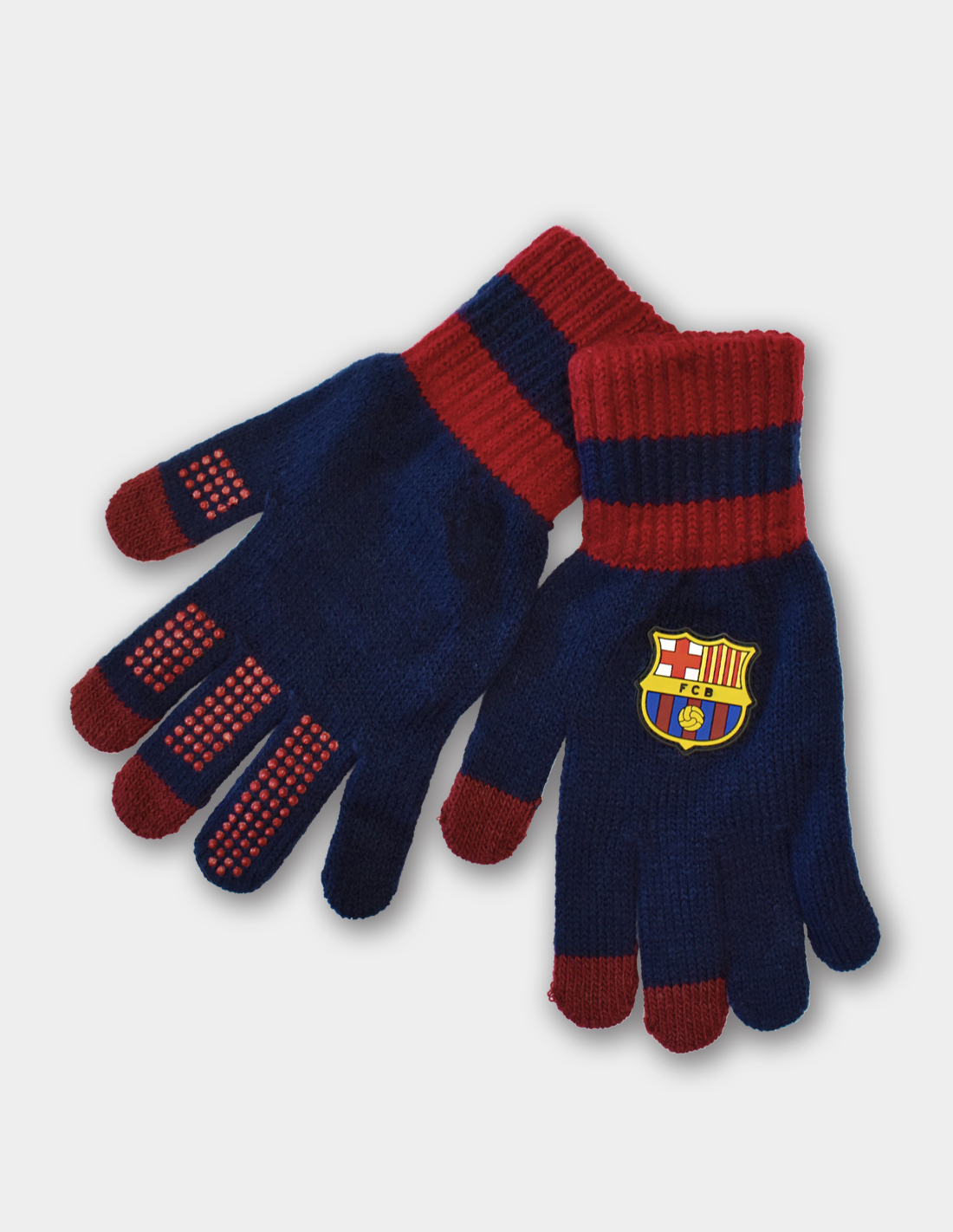 GUANTES TACTIL FCB TALLA -L  