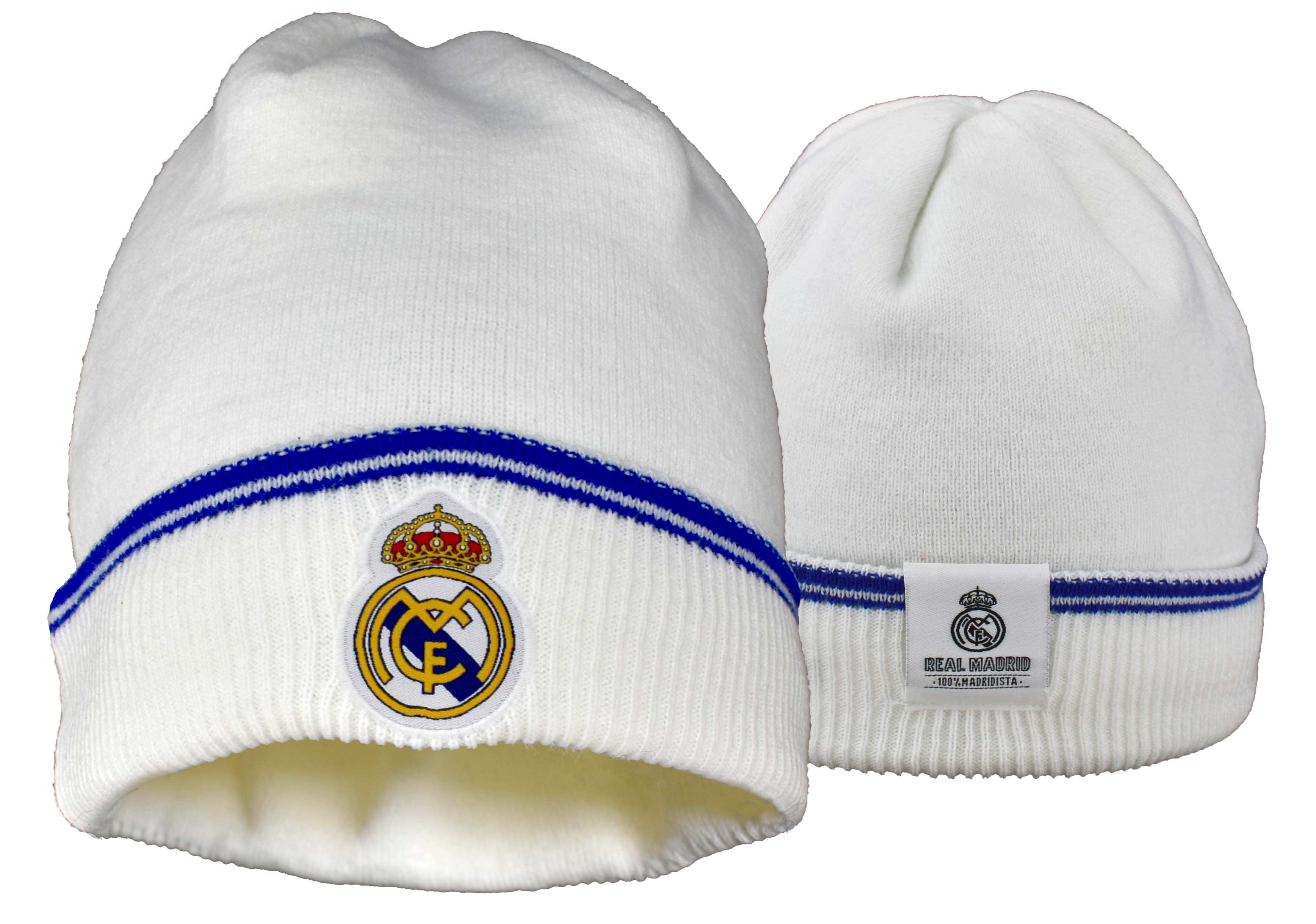 GORRO LANA  R.M. BLANCO