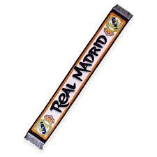 BUFANDA TELAR   R.M. Nº35 BLANCA  LETRA MANUSCRITA