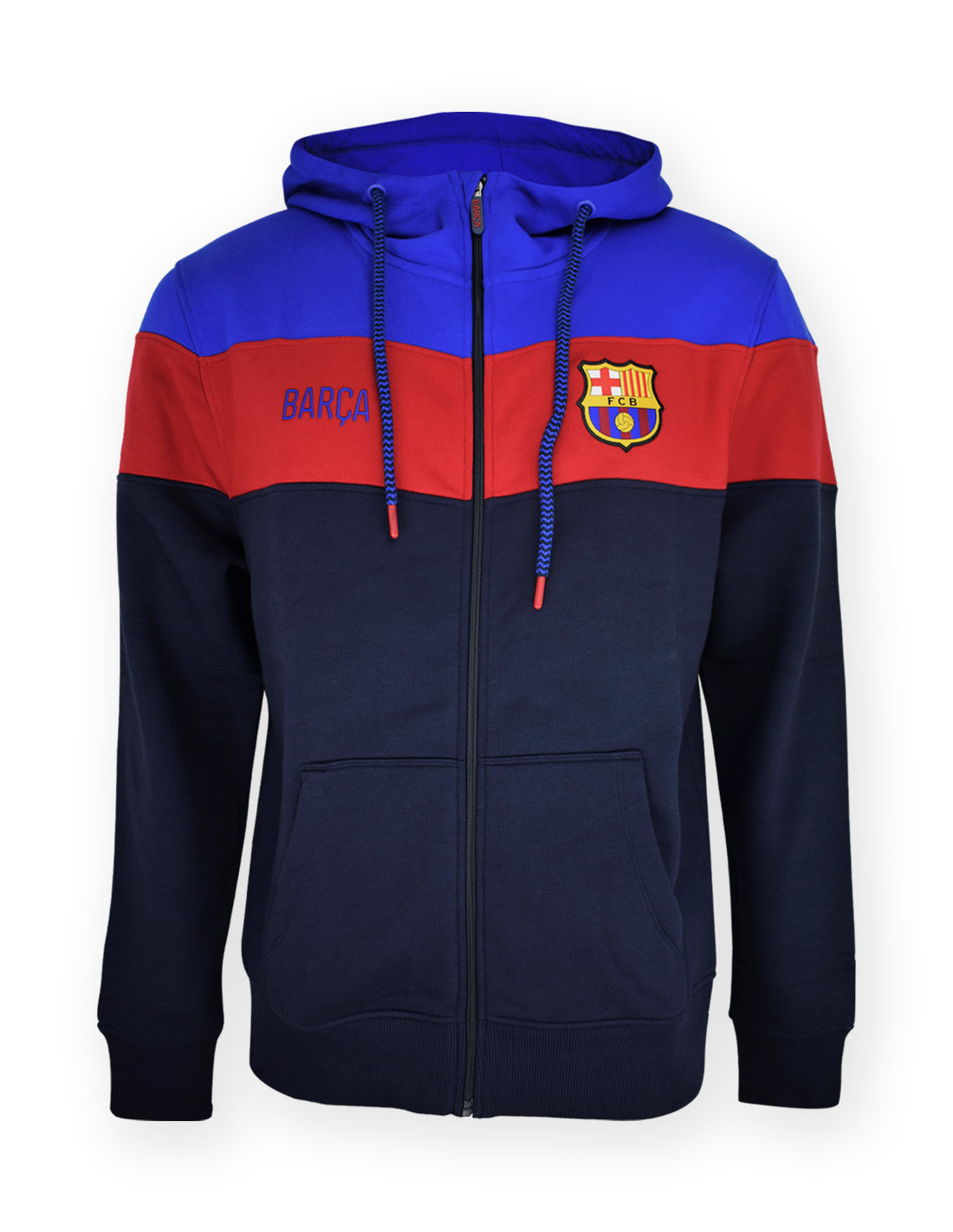 HOODIE ABIERTA BARÇA MATCH M