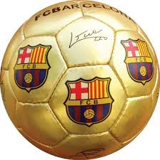 BALON GRANDE FCB DORADO