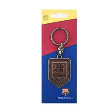 LLAVERO FCB BANDERIN METAL(MATE)  1899 * OFERTA *