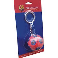 LLAVERO FCB PELOTA / BALON DURO