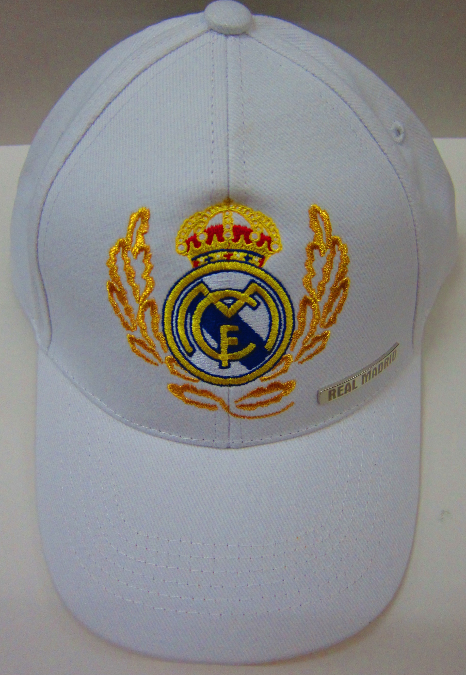 GORRA LAUREL RM BLANCA