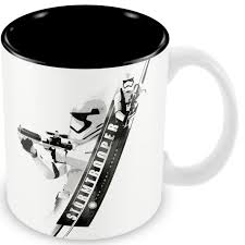 STORMTROOPER BLASTER TAZA BLANCA NEGRA STAR WARS