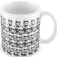 STORMTROOPERS ESTAMPADO TAZA BLANCA CERAMICA STAR