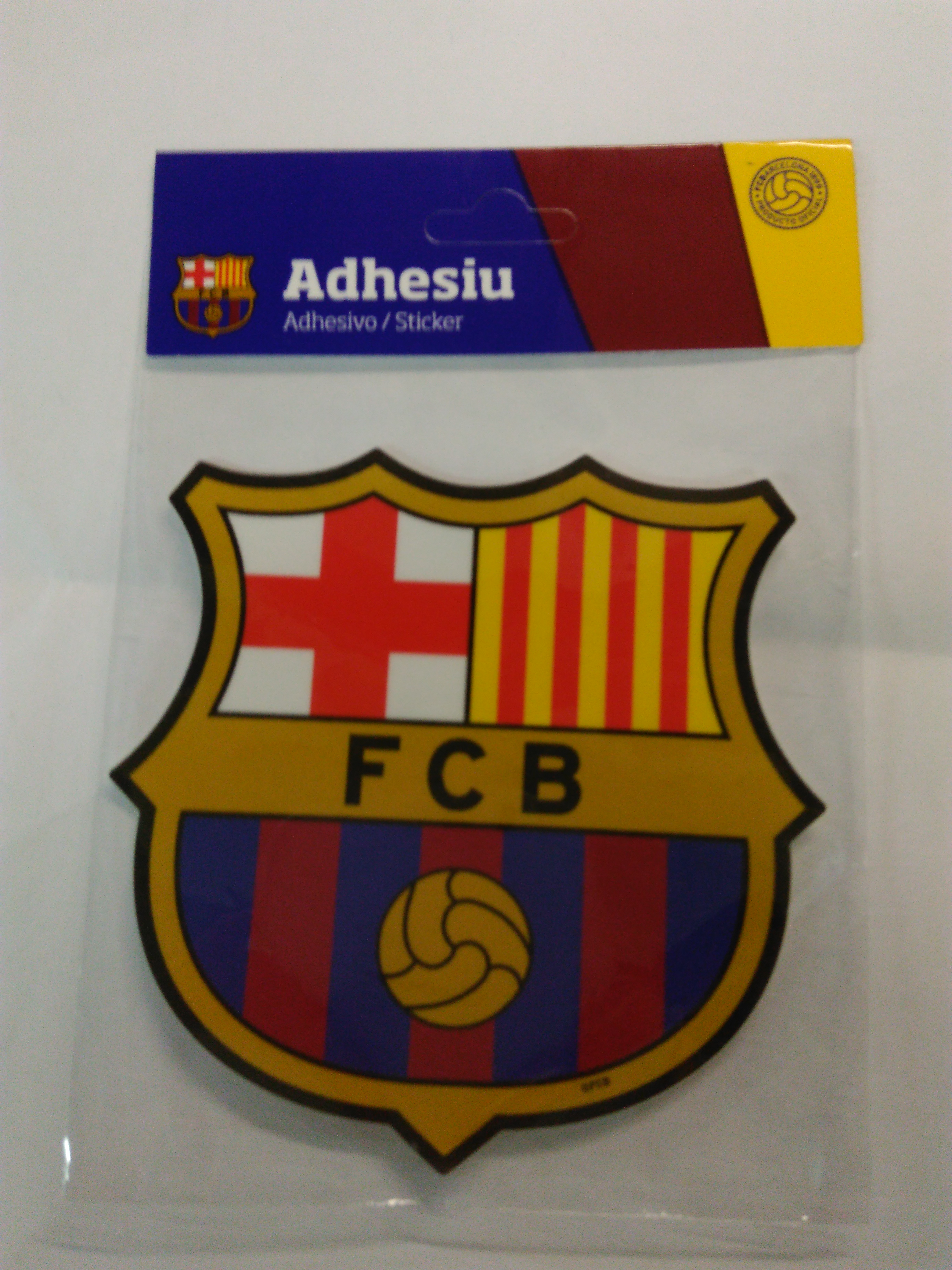 ADHESIVO FCB PEQUEÑO ESCUDO