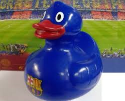 PATITO AGUA  FCB AZUL