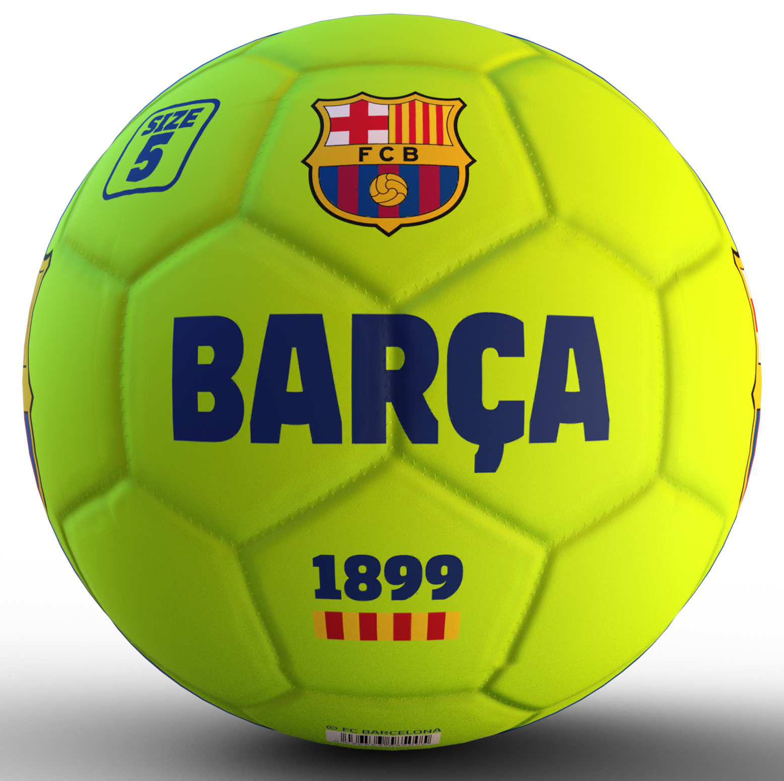 BALON GRANDE FCB AMARILLO FLUOR ( BB1020 ) 24-25