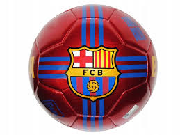 BALON GRANDE FCB LINEAS  ROJO ( BRILLO ) BB1028 