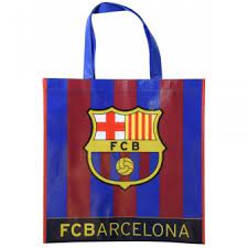 BOLSA F.C.B. ECOLOGICA PEQUEÑA SOC CULE 32 X 38 Cm