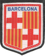 ESCUDO BORDADO ESCUDO BARCELONA  166
